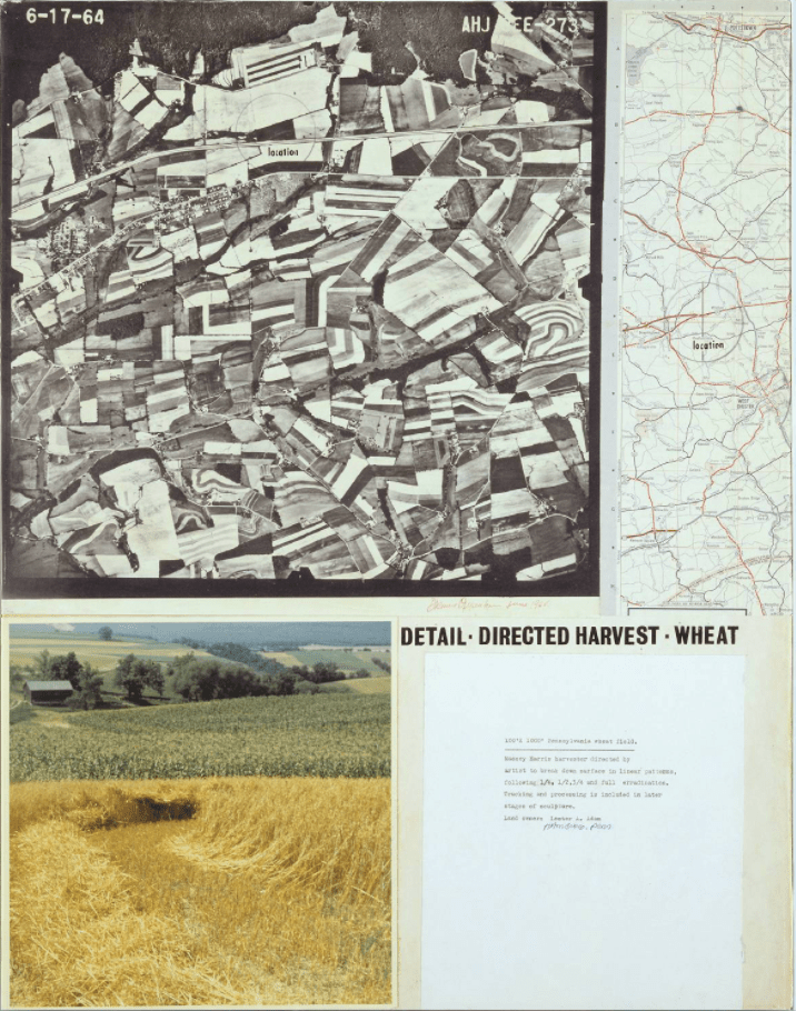 Dennis Oppenheim. 1966. Directed Harvest